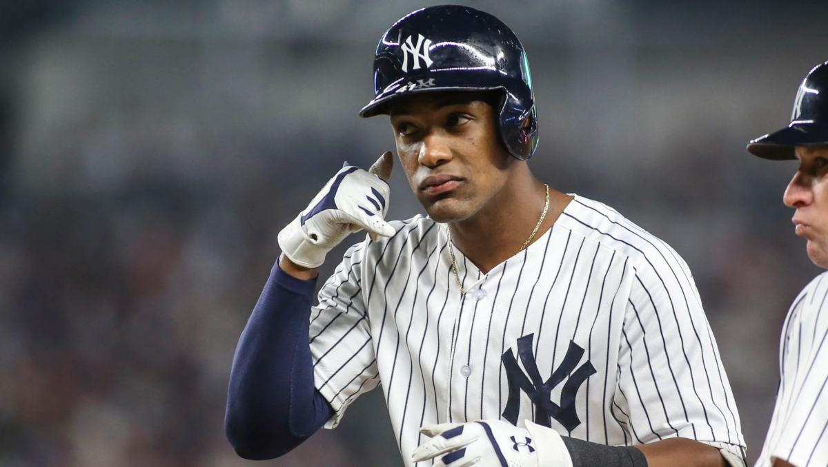 Miguel Andujar as a player of the New York Yankees