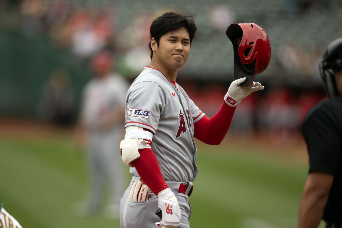 Shohei Ohtani, player of the Los Angeles Angels