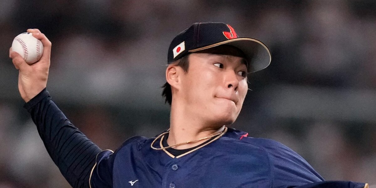 Japanese star pitcher Yoshinobu Yamamoto is on the radar of the New York Yankees