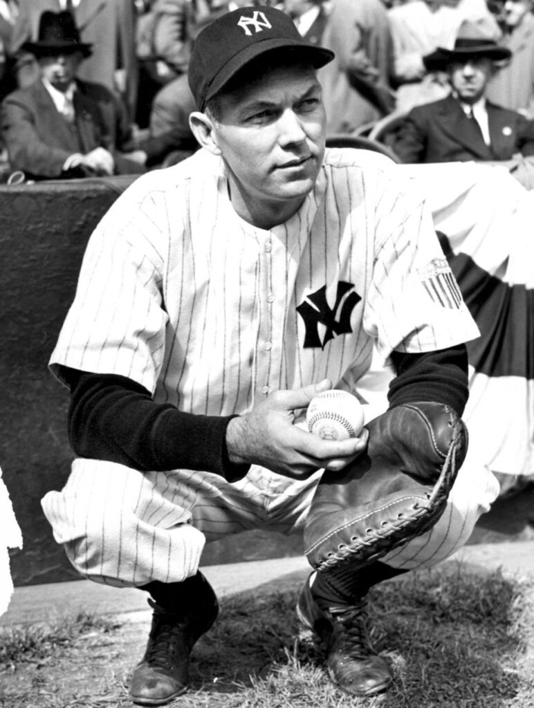 El gran Bill Dickey de los Yankees en 1930.