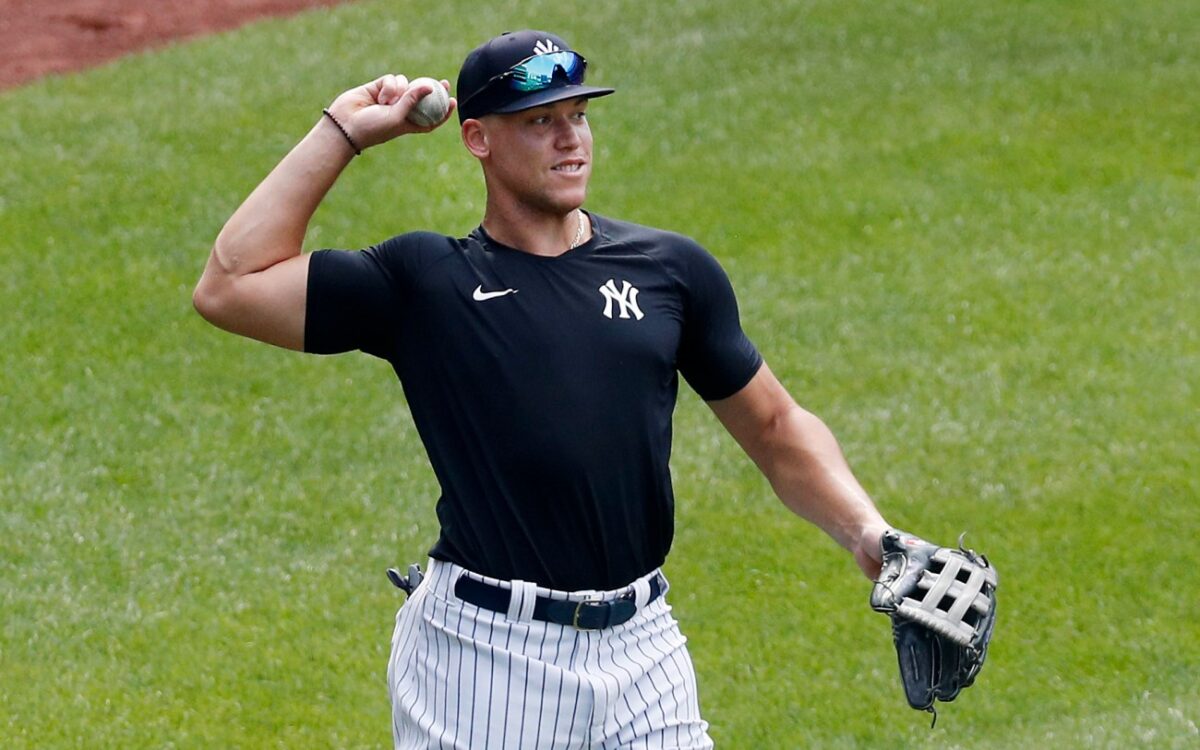 El jugador de los New York Yankees, Aaron Judge