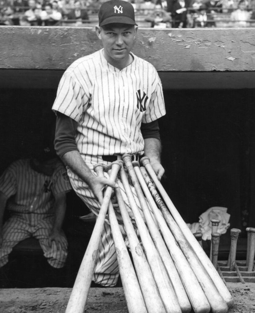 El gran Bill Dickey de los Yankees en 1941.