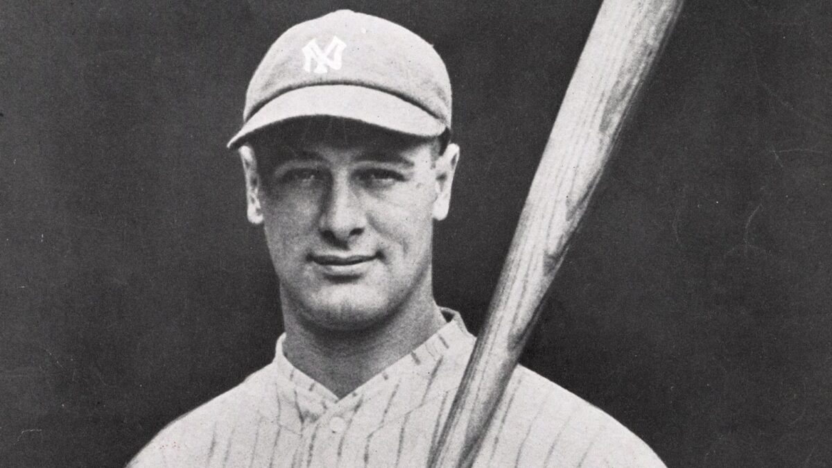 Lou Gehrig - New York Yankees 