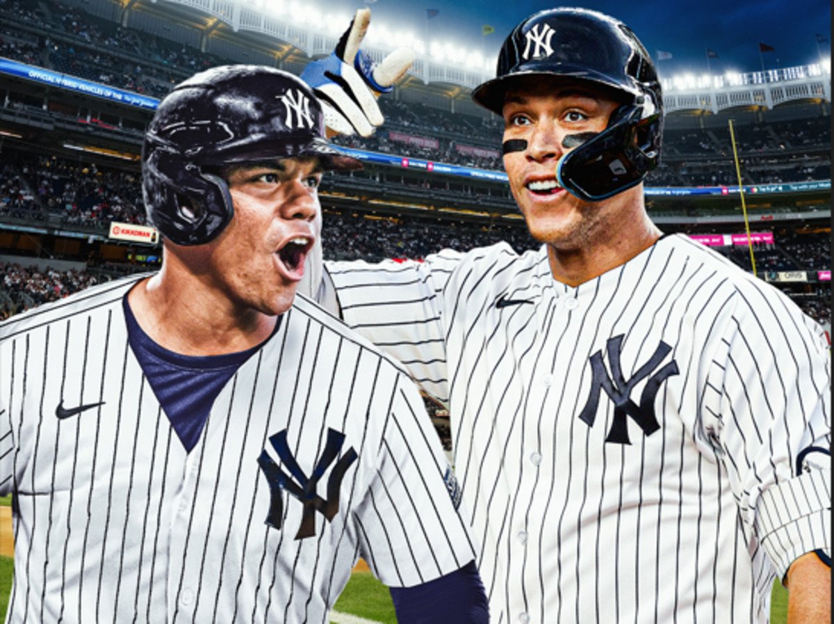 Aaron Judge and Juan Soto of the New York Yankees
