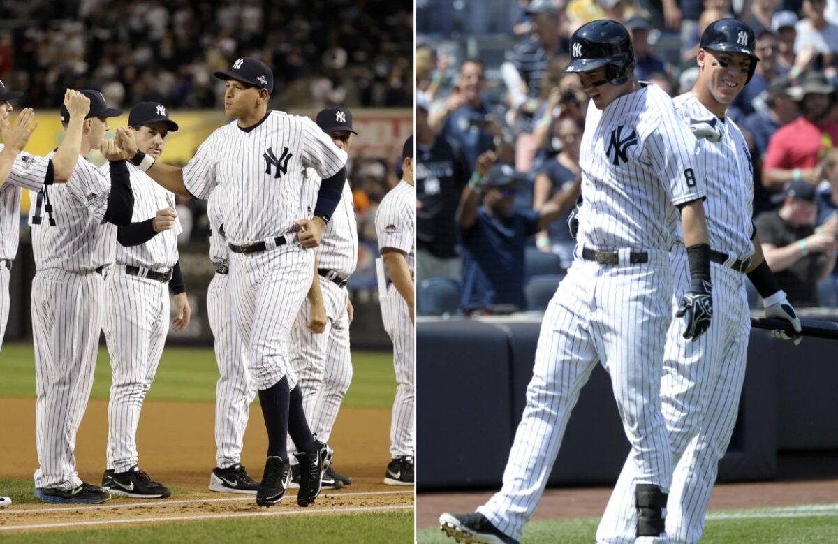 The 2016 New York Yankees bid farewell to Alex Rodriguez and welcomed Aaron Judge.
