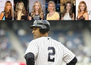 Derek Jeter and his rumored girlfriends. 