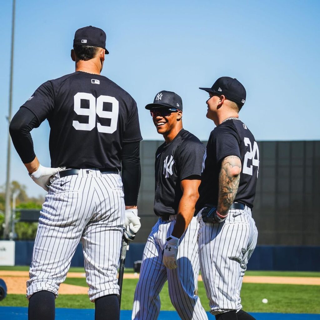 New York Yankees Alex Verdugo, Aaron Judge Soto