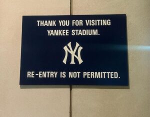 Yankee Stadium instructions