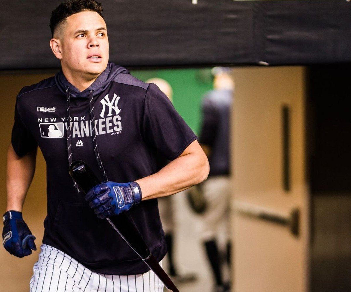 Ex-Yankees star Gio Urshela is seen during his days in pinstripes in 2019.