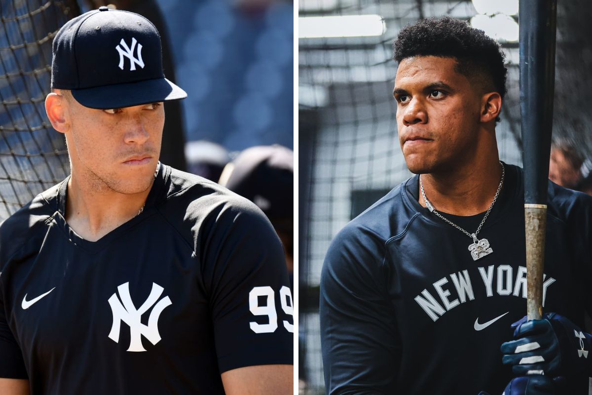 Juan Soto and Aaron Judge player of the New York Yankees
