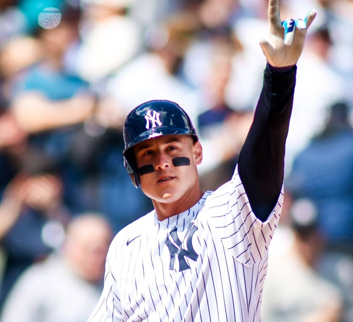 Yankees third baseman Anthony Rizzo.