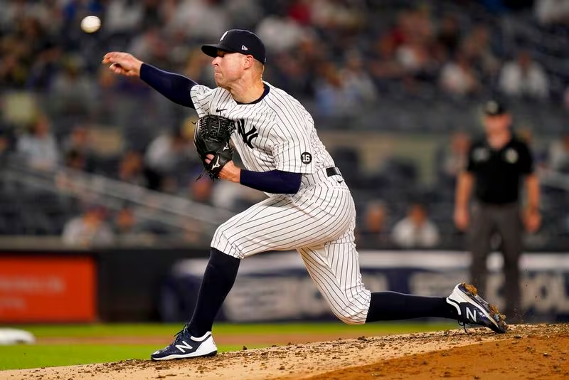 Corey Kluber pitched one season with the New York Yankees