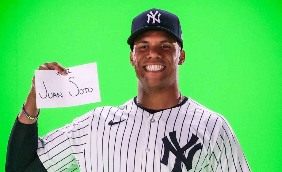 Juan Soto, player of the New York Yankees