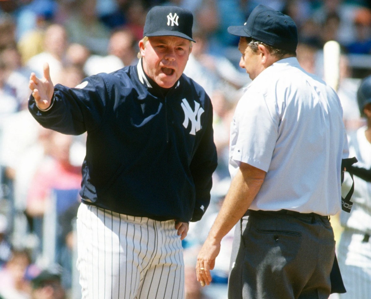 Ex-Yankees manager Buck Showalter in 1993.