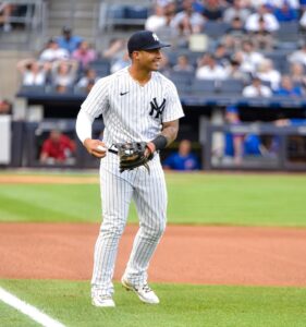 Yankees' Gleyber Torres at spring training 2024