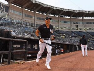 Ex-Yankees player Derek Dietrich is in charge of player development in Tampa.