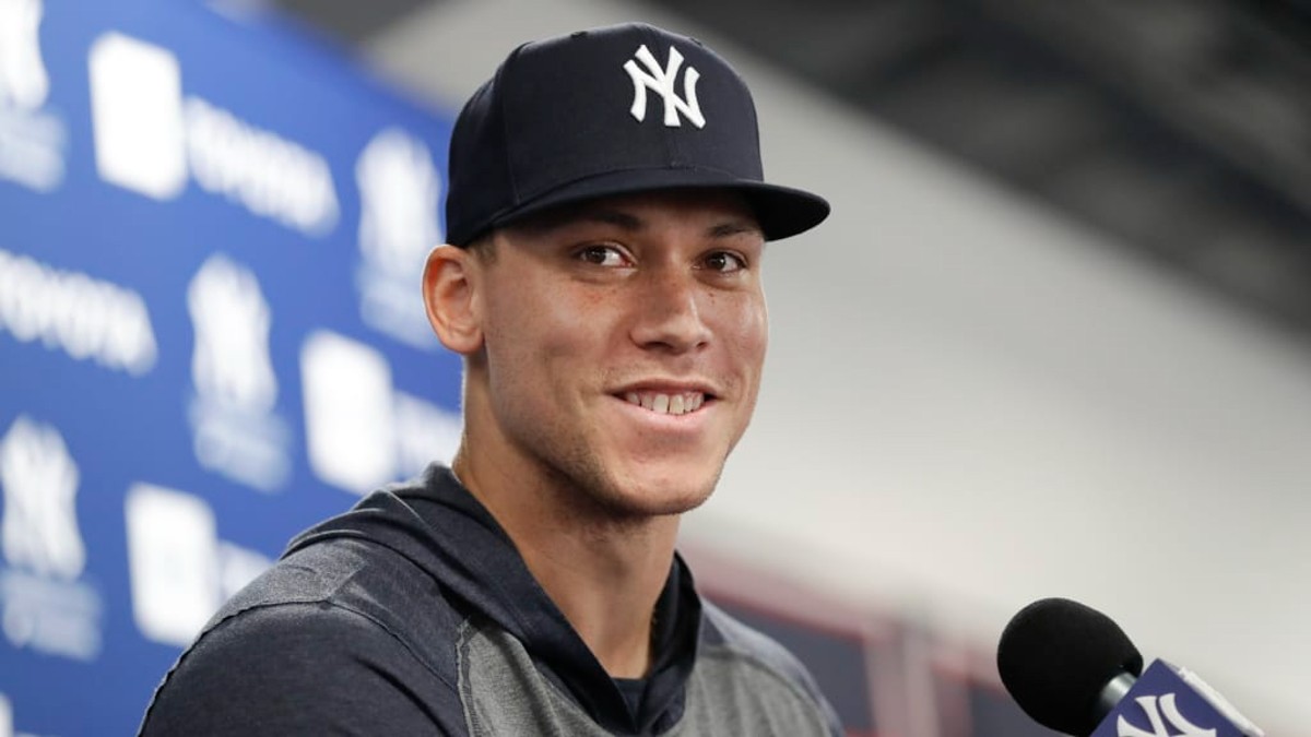 The player of the new york yankees, aaron judge