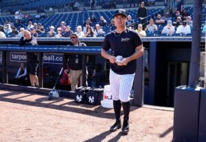 Yankees shortstop Anthony Volpe hit .400 with just three strikeouts in 23 plate appearances over his first eight spring training games.