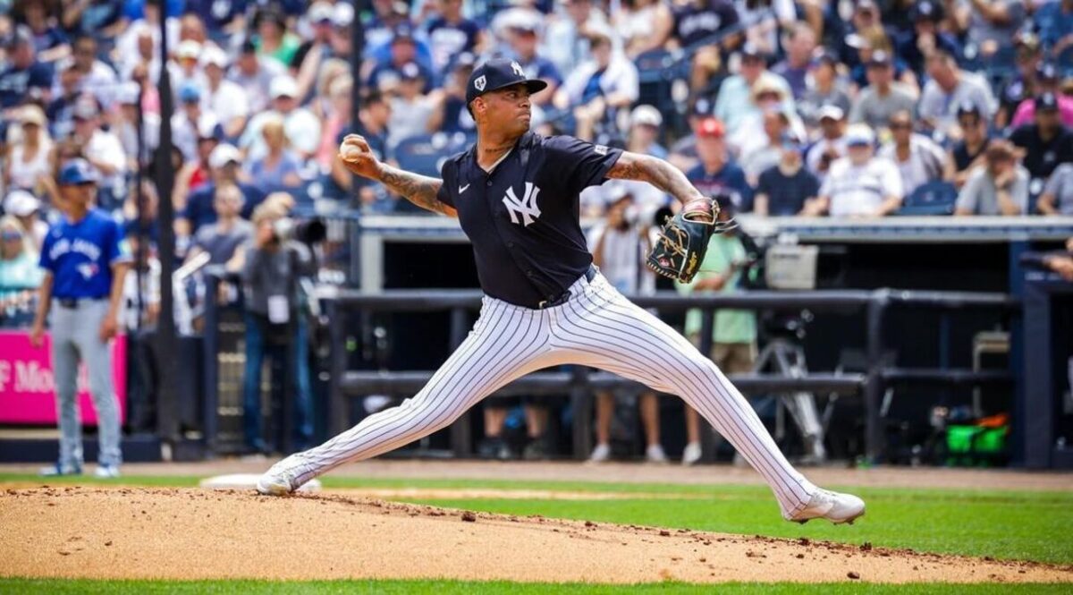 Yankees pick Luis Gil as their fifth starter on March 24, 2024.