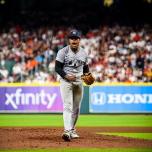 Yankees' Marcus Stroman makes his debut in pinstripes against the Houston Astros