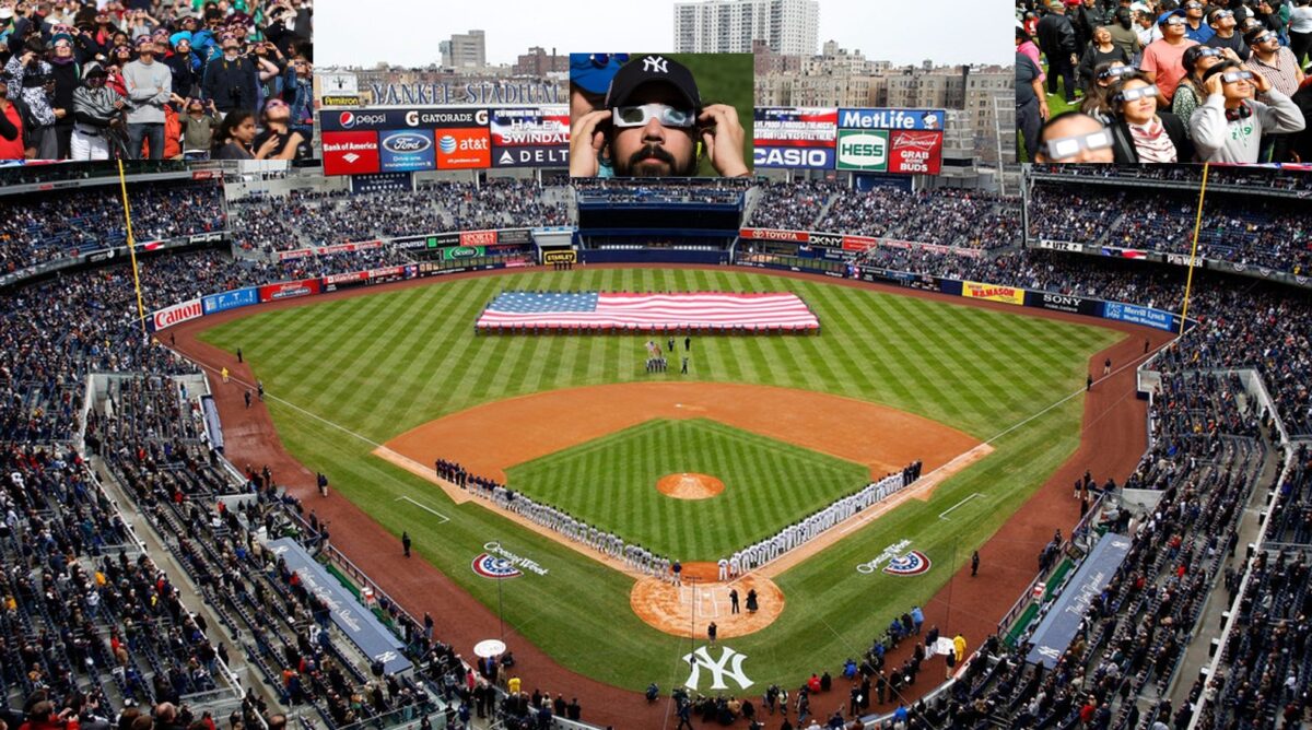 Yankee Stadium will open at 3 pm on April 8, 2024, for the Yankees vs. Marlins game following a solar eclipse.