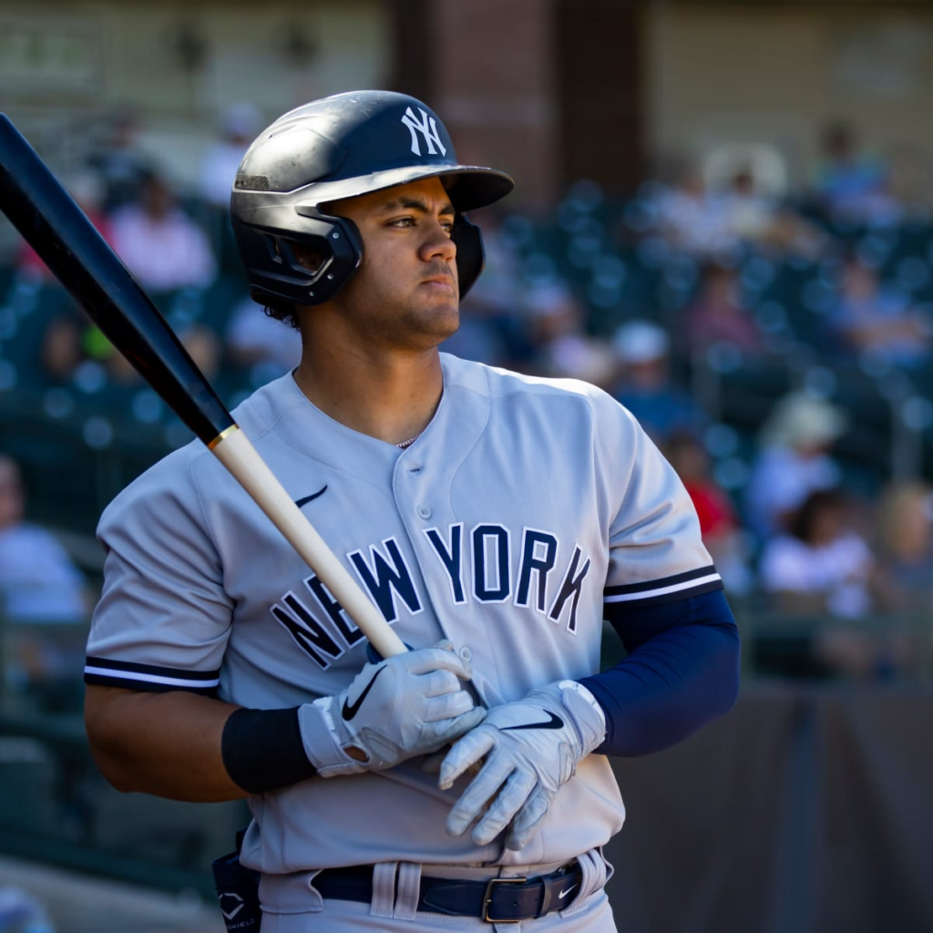 Jasson Dominguez, player of the new york yankees