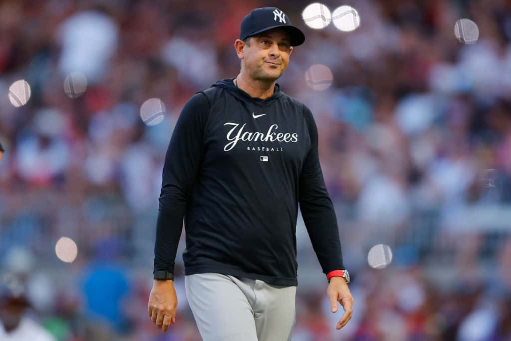 aaron boone manager of the new york yankees