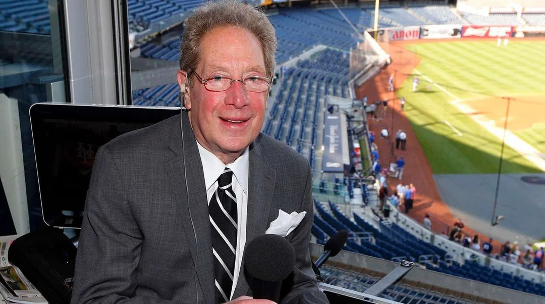 The iconic Yankees broadcaster John Sterling