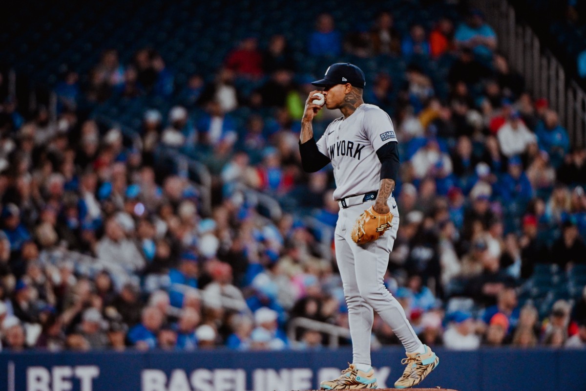 Marcus Stroman durante el partido entre los New York Yankees contra los Toronto Blue Jays, el 17 de abril de 2024