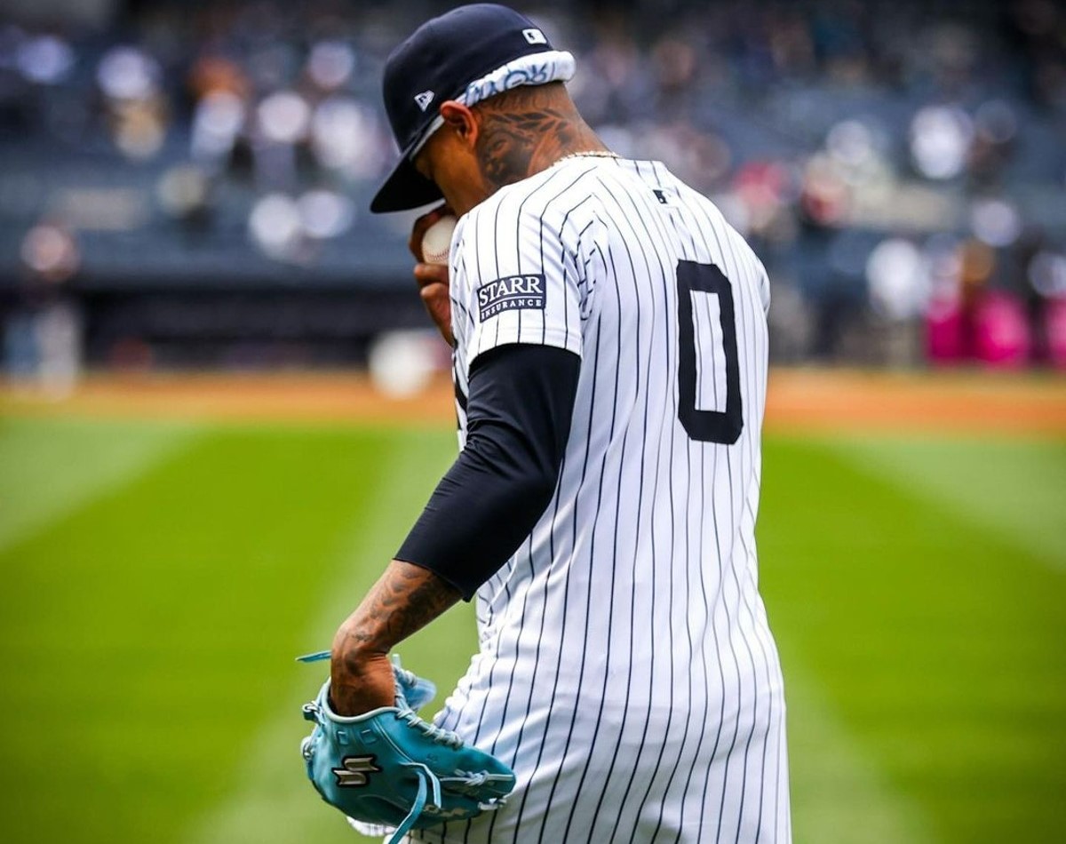 Marcus Stroman starts his first Yankees game at Yankee Stadium on April 5, 2024.