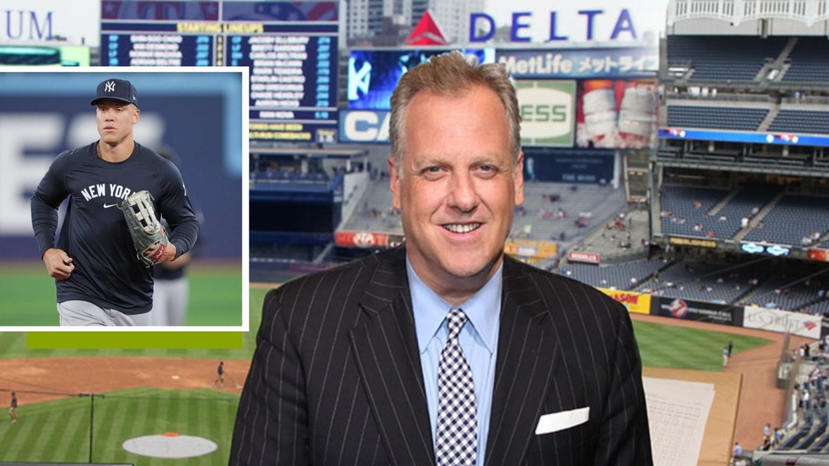 Michael Kay, the famous baseball broadcast and aaron judge, player of the new york yankees