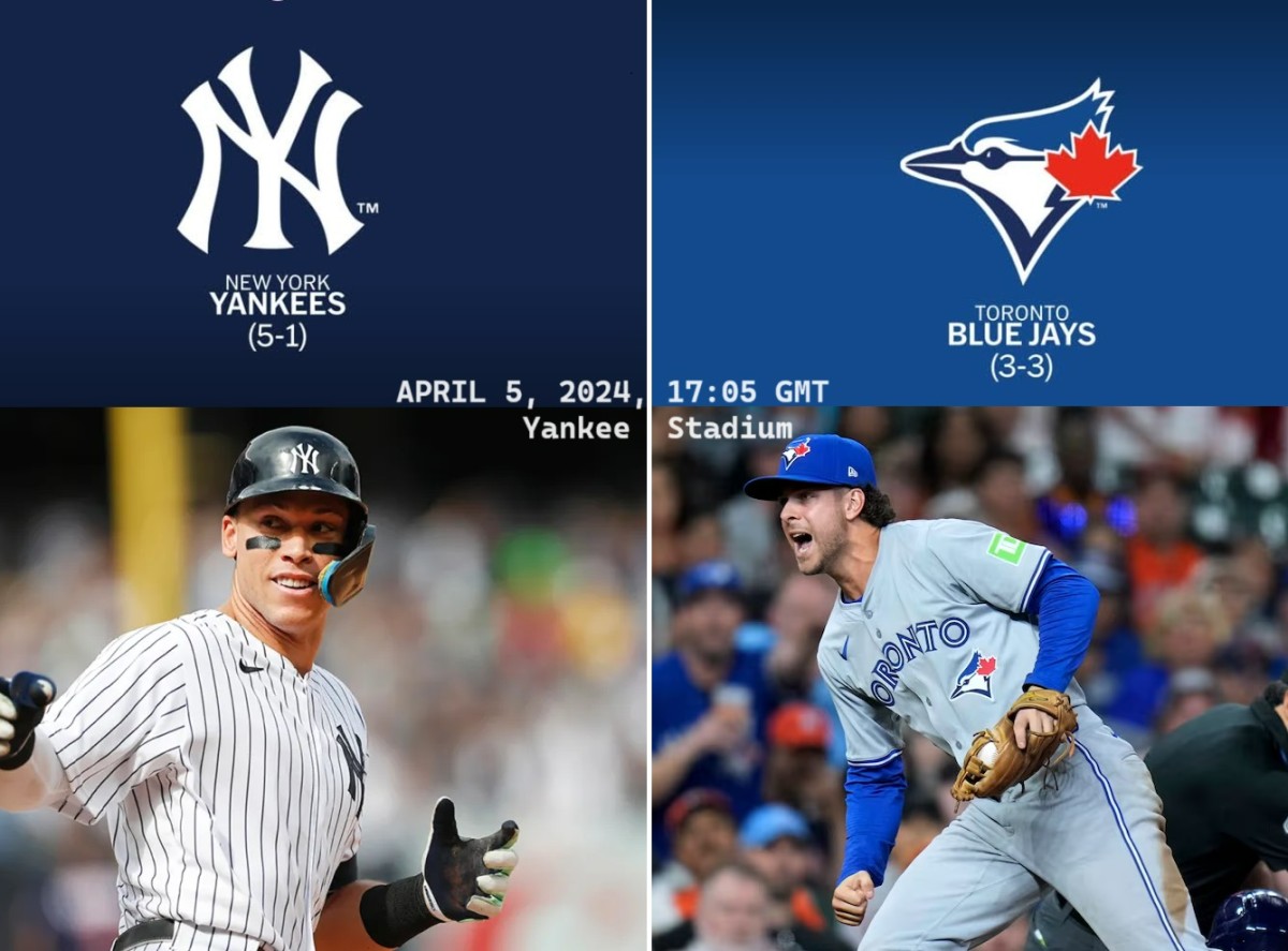 The New York Yankees are set to battle the Blue Jays in their home opener on April 5, 2024.