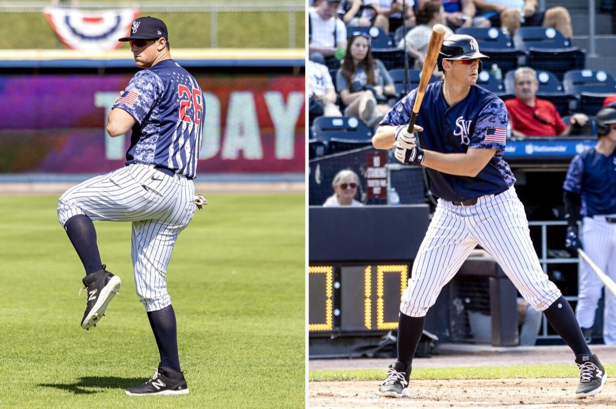 Yankees' third baseman DJ LeMahieu plays his final rehab game with the Triple-A RailRiders at PNC Park on May 27, 2024.