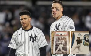 Aaron Judge and Juan Soto's impressive form in New York Yankees uniforms has made their autographed cards extremely popular on eBay, with bids reaching very high levels.