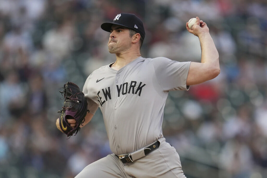Yankees' Carlos Rodon Survives Early Shock, Retires 11 Straight To ...