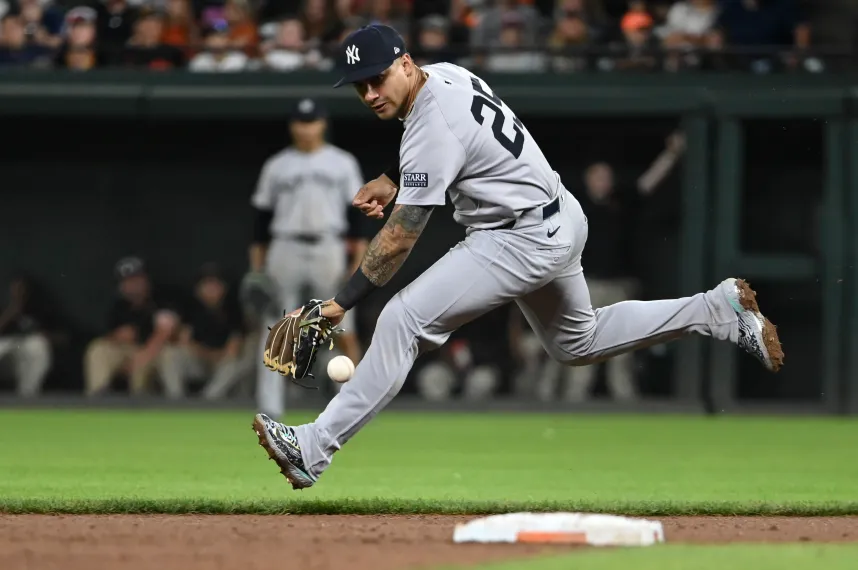 Gleyber Torres, the player of the new york yankees