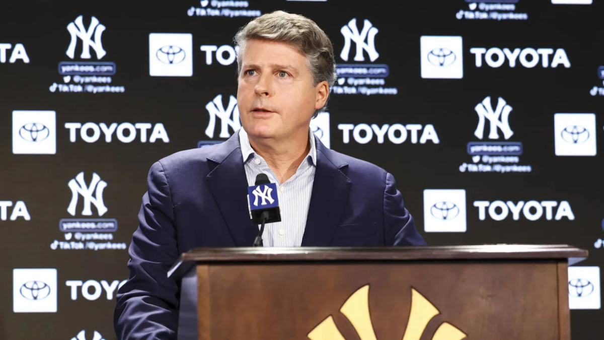The New York Yankees' owner Hal Steinbrenner
