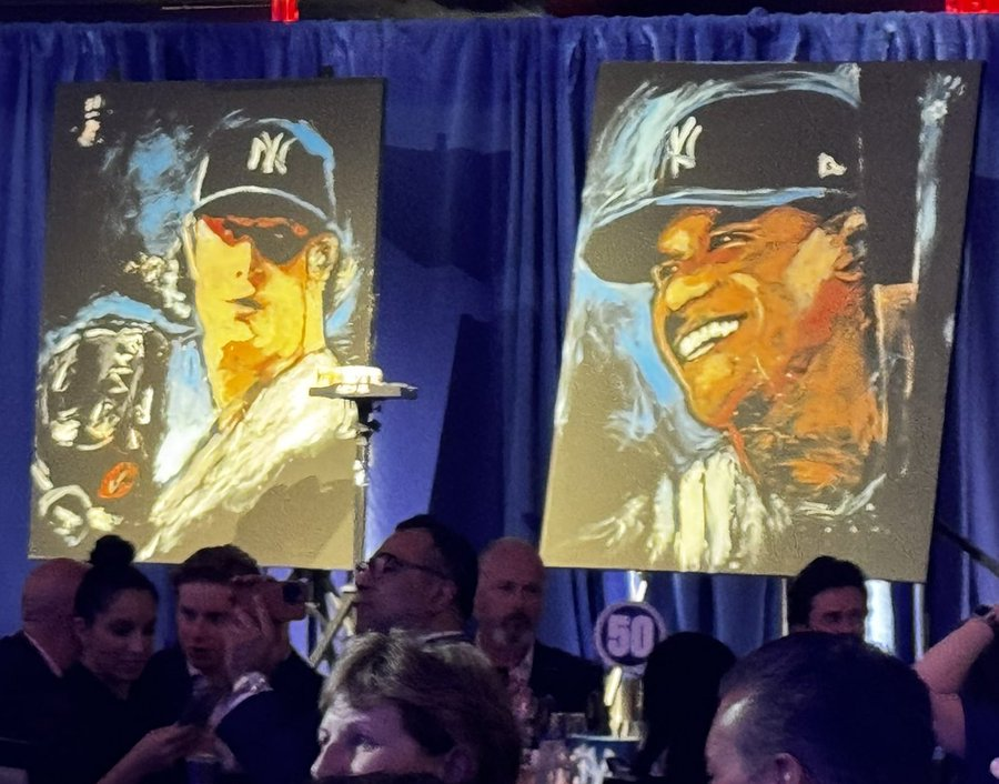 Juan Soto Buys $16,000 Painting of Himself at Yankees Fundraiser