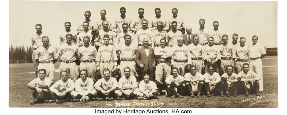 El equipo de los Yankees de Nueva York de 1931