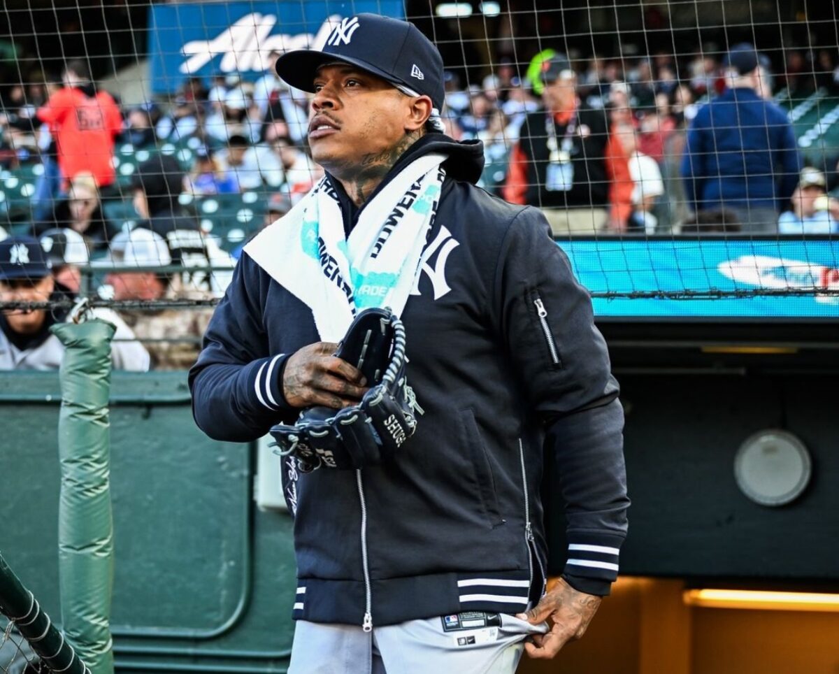 Marcus Stroman, de los Yankees, antes de lanzar contra los Giants en Oracle Park, San Francisco, 31 de mayo de 2024.