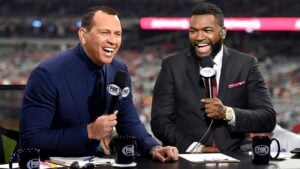 Former Yankees player Alex Rodriguez, along with ex-Red Sox player David Ortiz, appeared on Fox Sports on June 8, 2024.