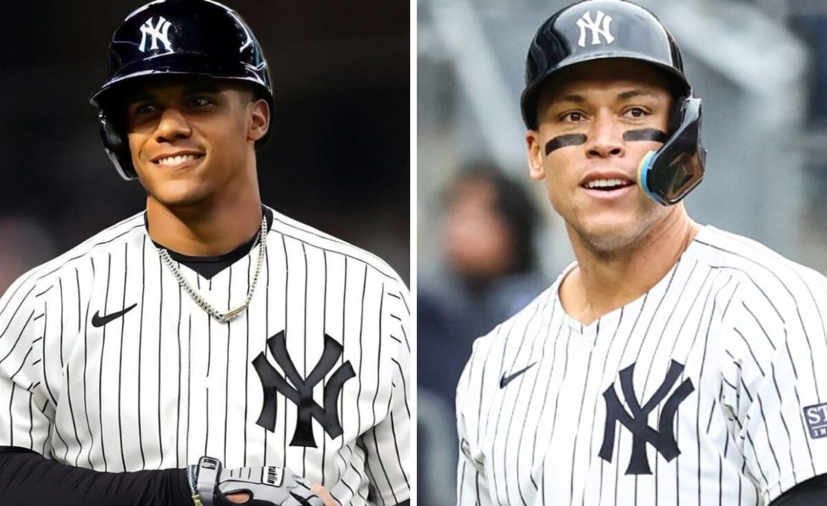 Players of the new york yankees: Juan Soto and Aaron Judge