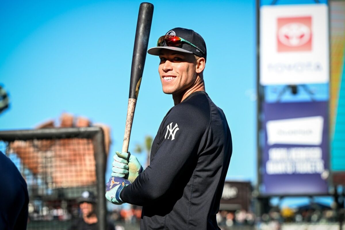 Yankees' captain Aaron Judge leads MLB in OPS