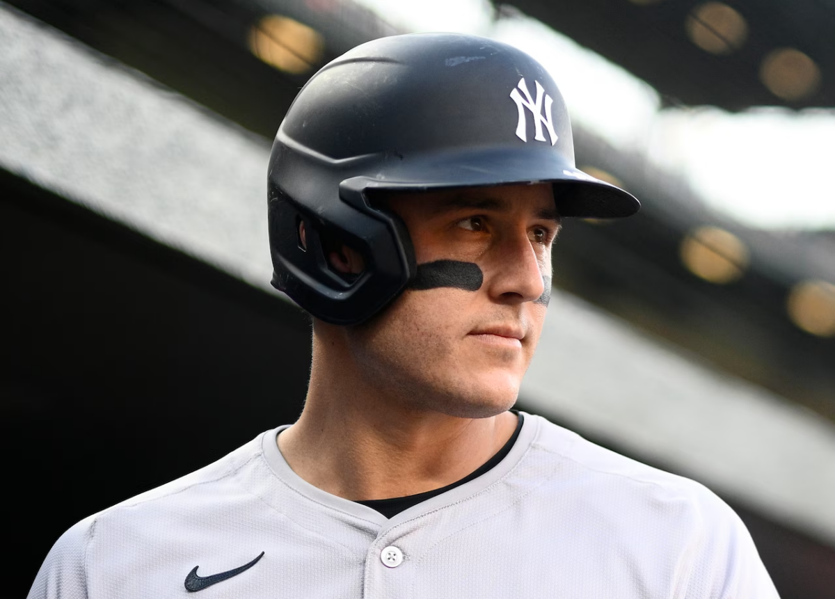 Yankees' Anthony Rizzo scored a homer on June 12, 2024, against the Kansas City Royals