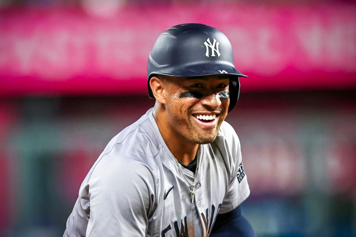 Yankees fans are far from happy as Aaron Boone slots inexperienced Jahmai Jones as DH in crucial Subway Series opener.
