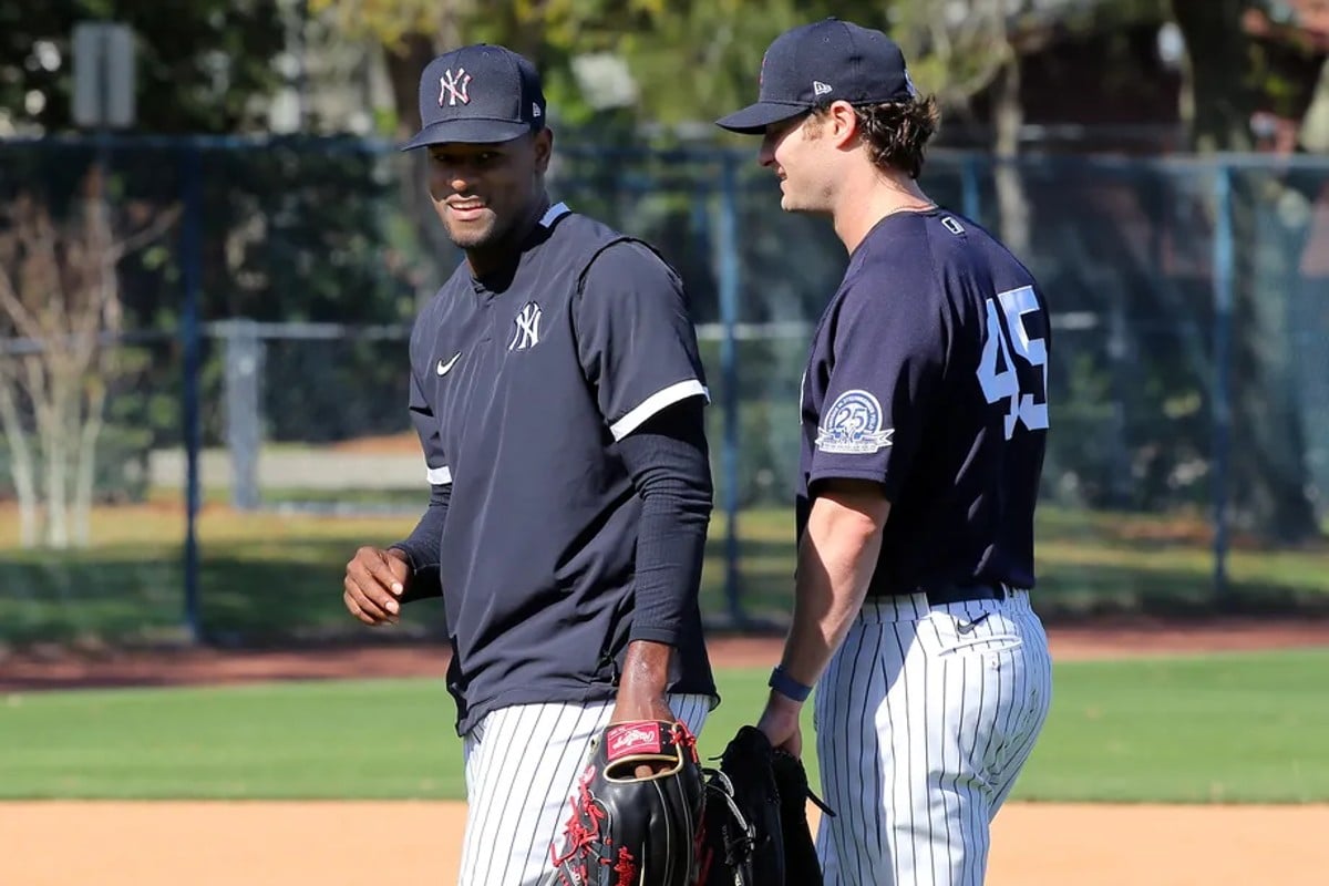 Yankees' star Gerrit Cole and Luis Severino