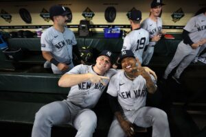 New York Yankees' pitchers: Marcus Stroman and Clarke Schmidt