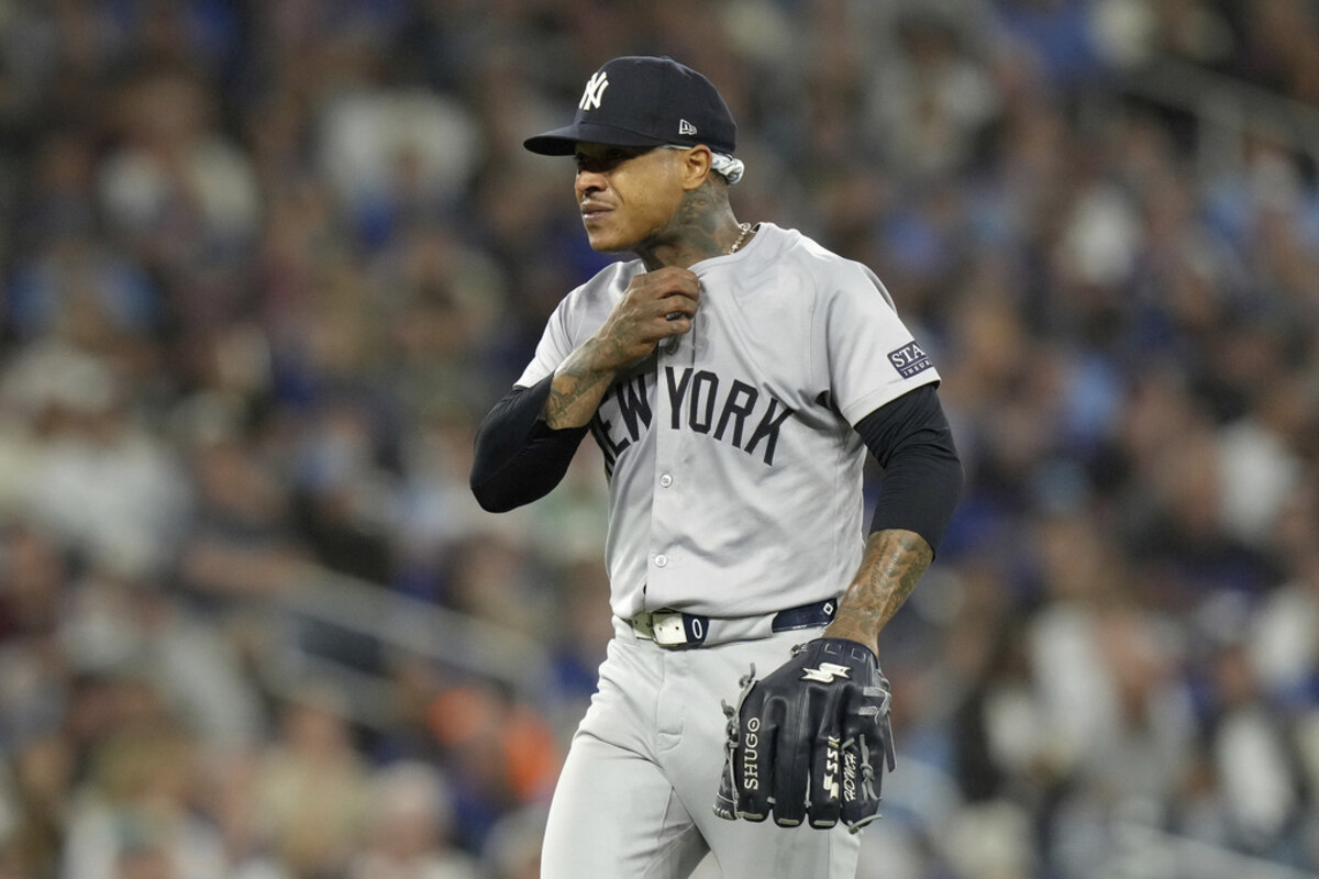 Marcus Stroman showed some fire on the mound in the Yankees win over the Blue Jays on Friday.
