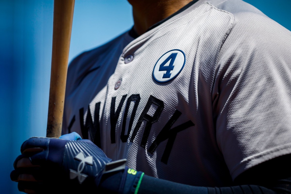 Yankees commemorate MLB's fourth annual Lou Gehrig Day wearing patch number four in the uniform this Sunday, On June 2, 2024