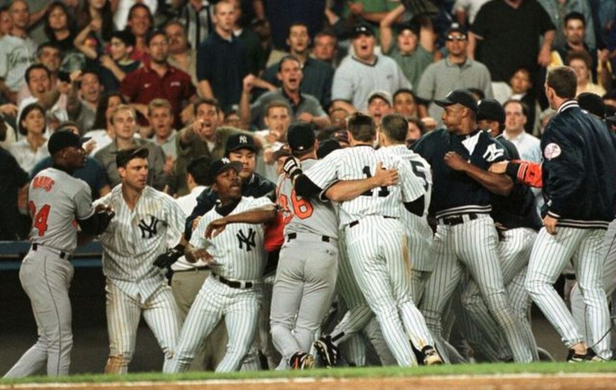 On May 19, 1998, a fierce confrontation broke out during a game between the New York Yankees and Baltimore Orioles at Yankee Stadium.